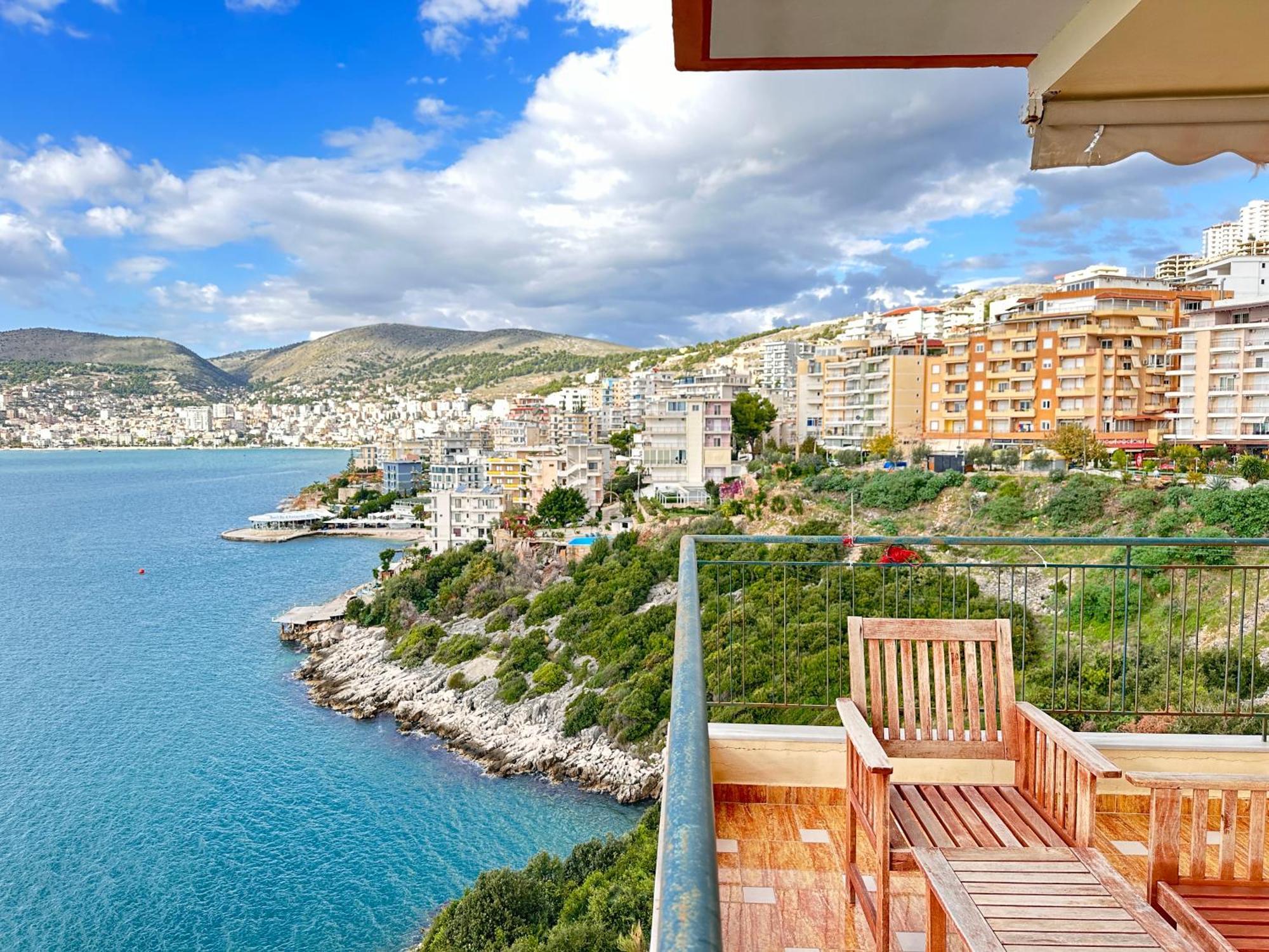 Design Sea View Apartment Saranda Zewnętrze zdjęcie